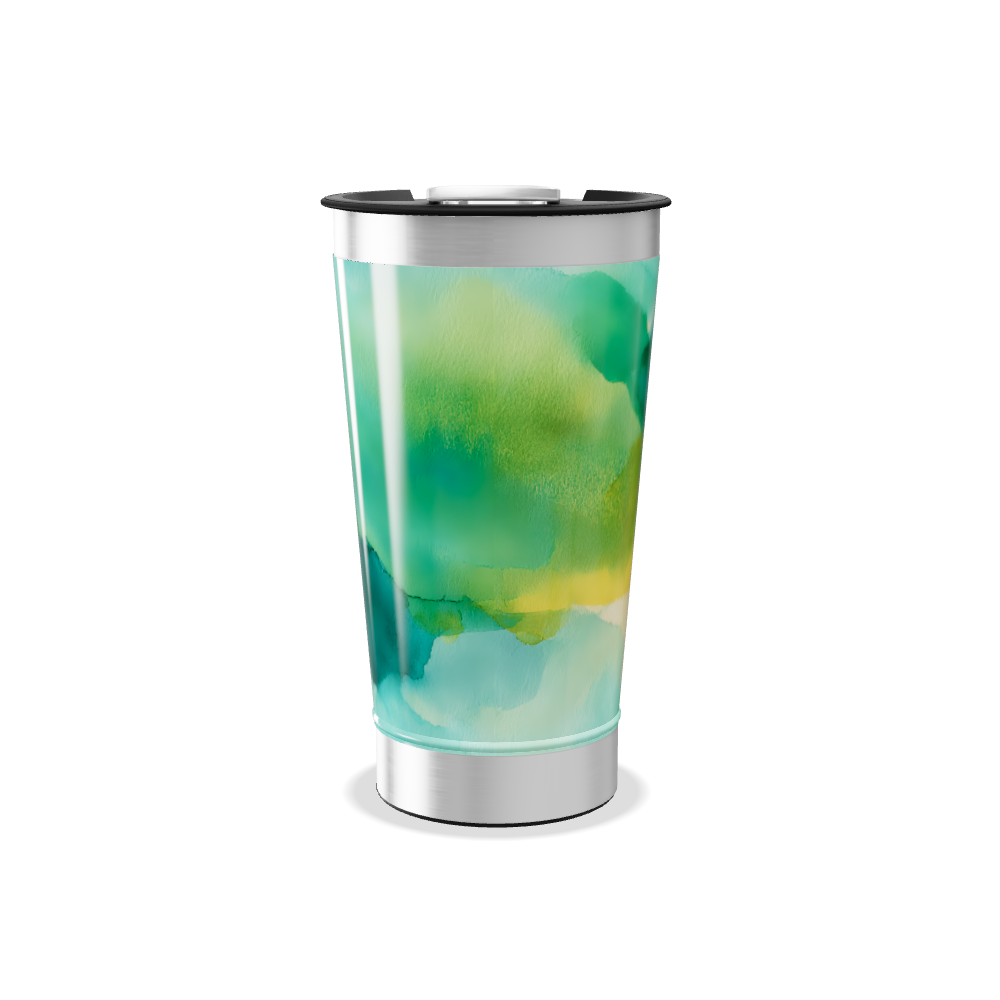 Copo Térmico - Estampa Aquarela