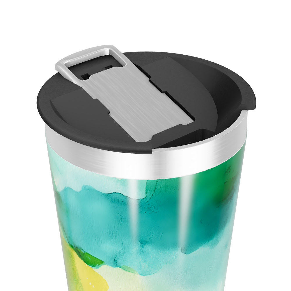 Copo Térmico - Estampa Aquarela