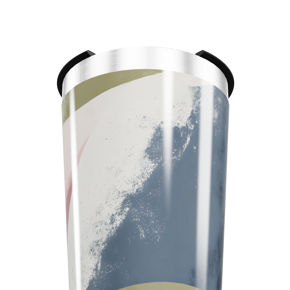 Copo Térmico - Estampa Abstrata Colorida