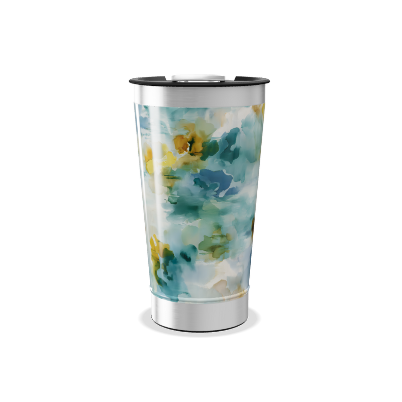 Copo Térmico - Estampa Aquarela Colorida