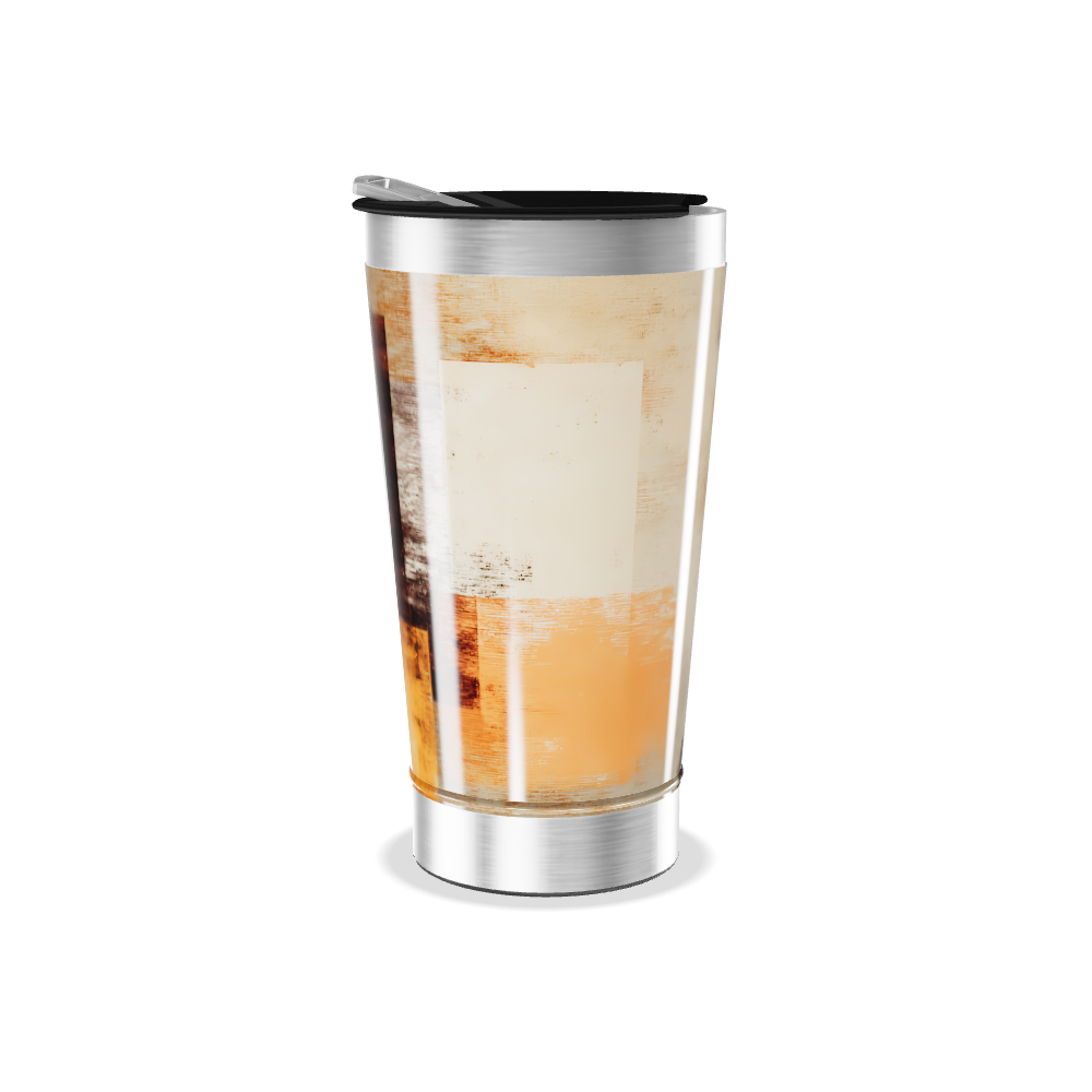 Copo Térmico - Estampa Geométrica Colorida