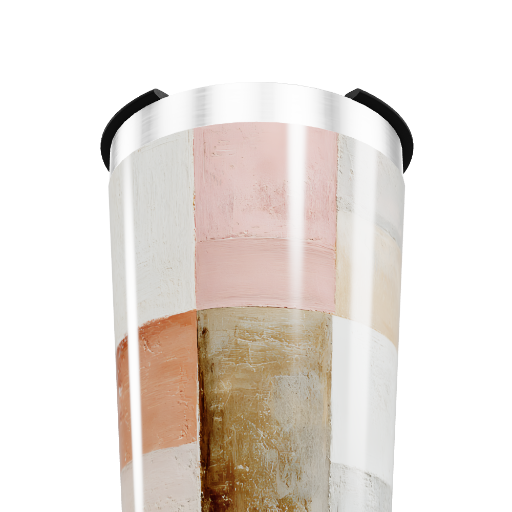 Copo Térmico - Com estampa colorida geométrica