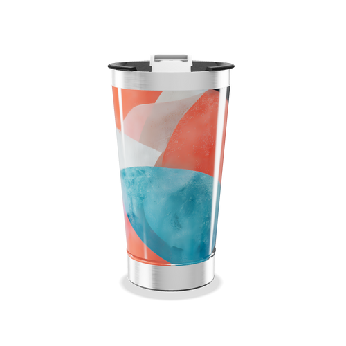 Copo Térmico - Aço Inox Estampa Colorida