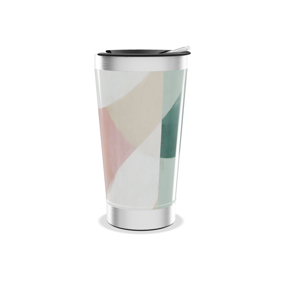 Copo Térmico - Estampa Geométrica Colorida