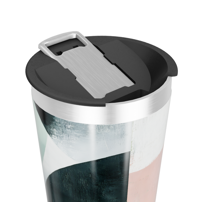 Copo Térmico - Estampa Geométrica Colorida