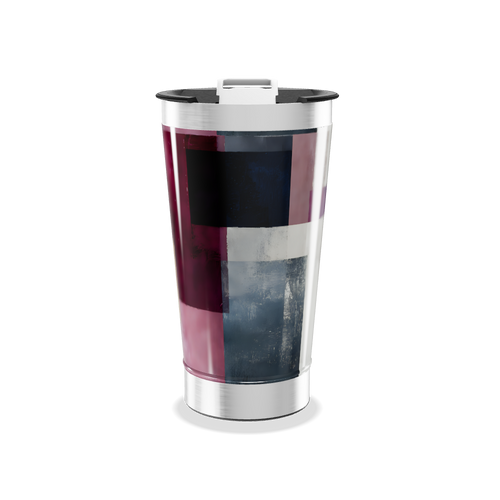 Copo Térmico - Estampa Geométrica Colorida