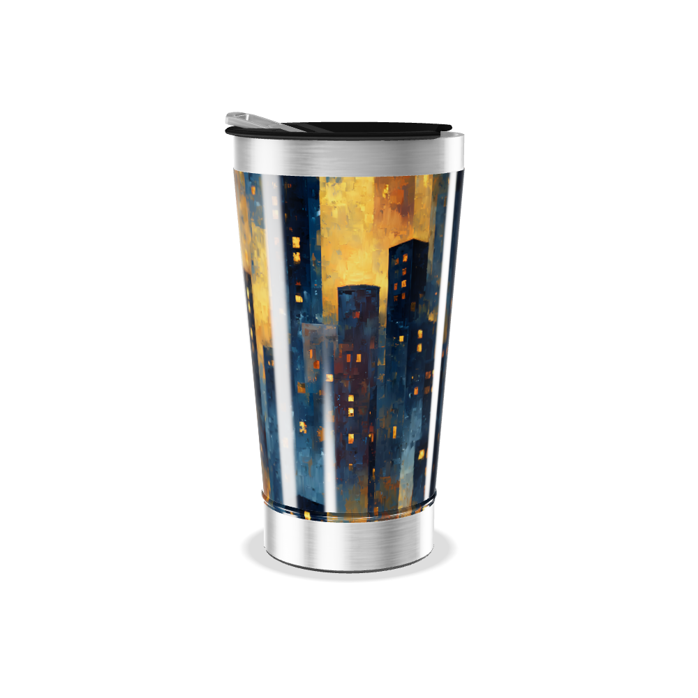 Copo Térmico - Estampa Noturna