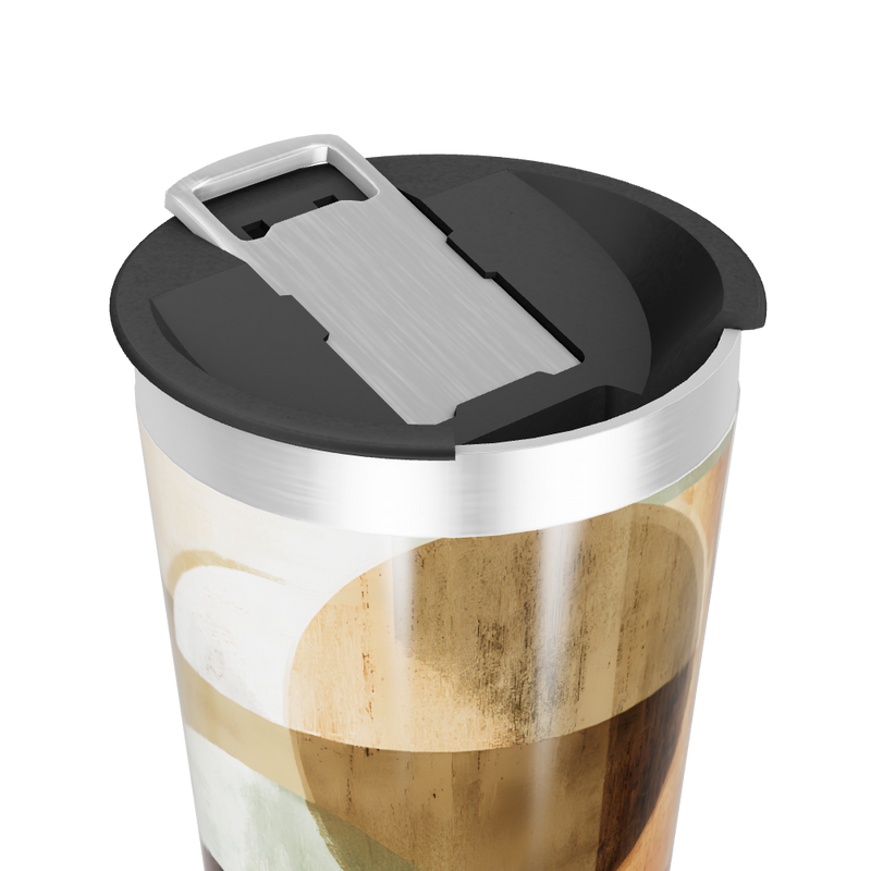 Copo Térmico - Estampa Geométrica Colorida