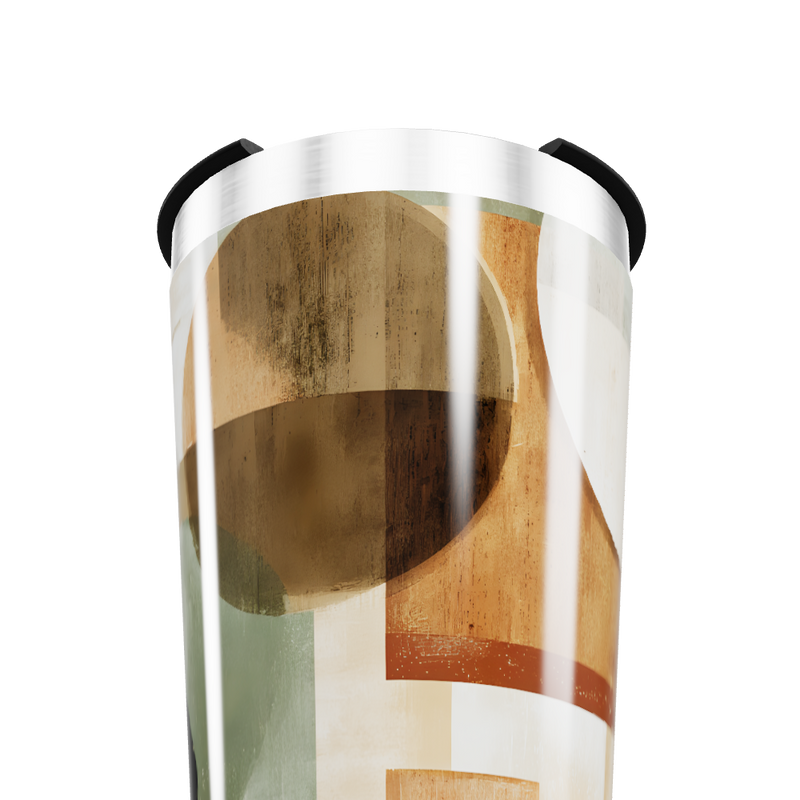 Copo Térmico - Estampa Geométrica Colorida