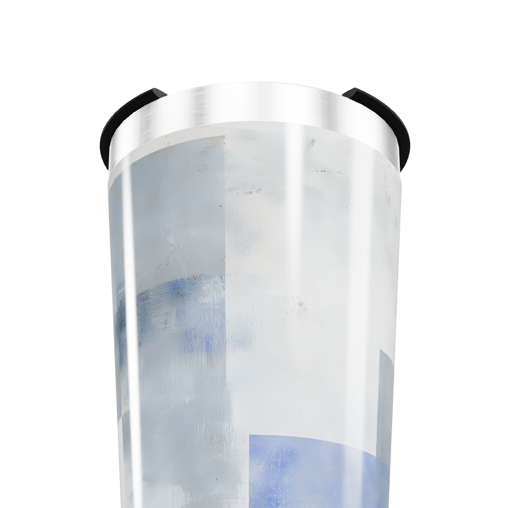 Copo Térmico - Aço Inox com Estampa Azul