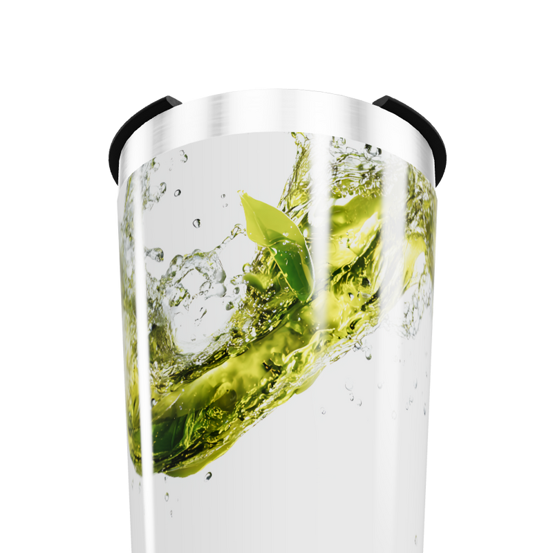 Copo Térmico - Com estampa de folhas