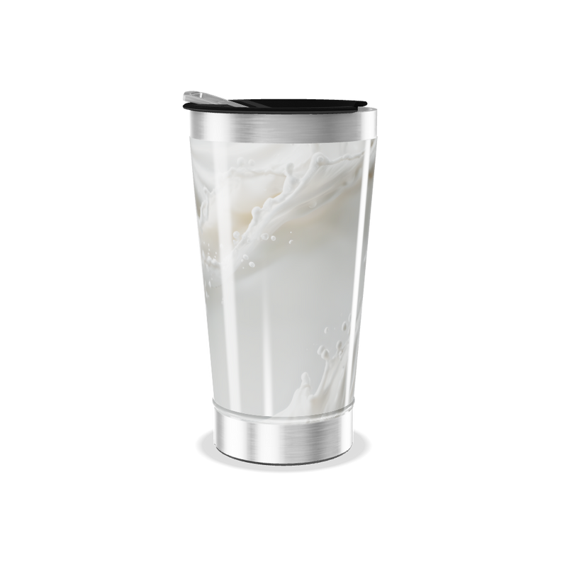 Copo Térmico - Splash Branco Aço Inox