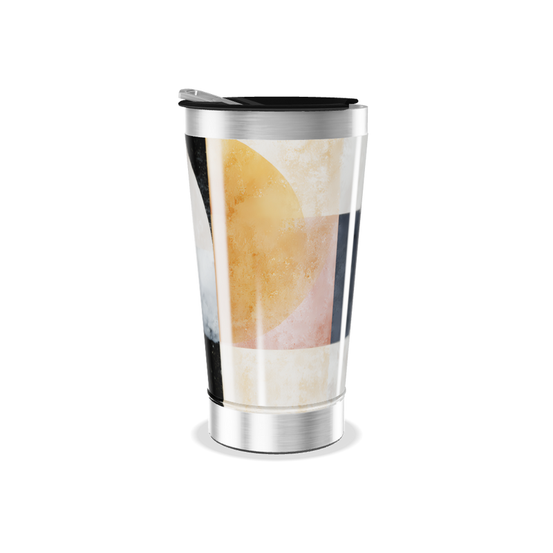 Copo Térmico - Estampa Geométrica Colorida