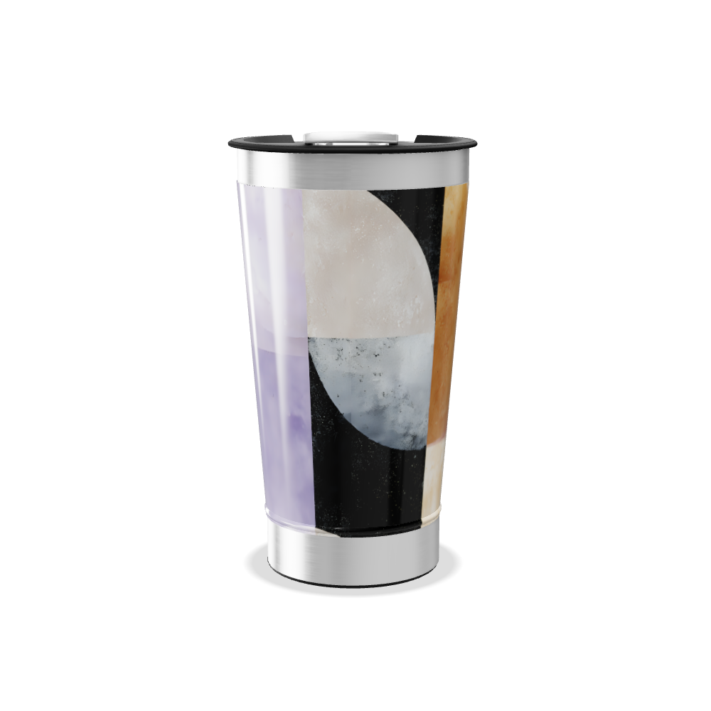 Copo Térmico - Estampa Geométrica Colorida