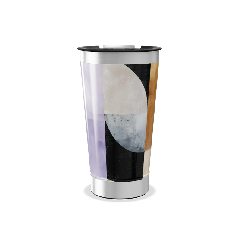 Copo Térmico - Estampa Geométrica Colorida