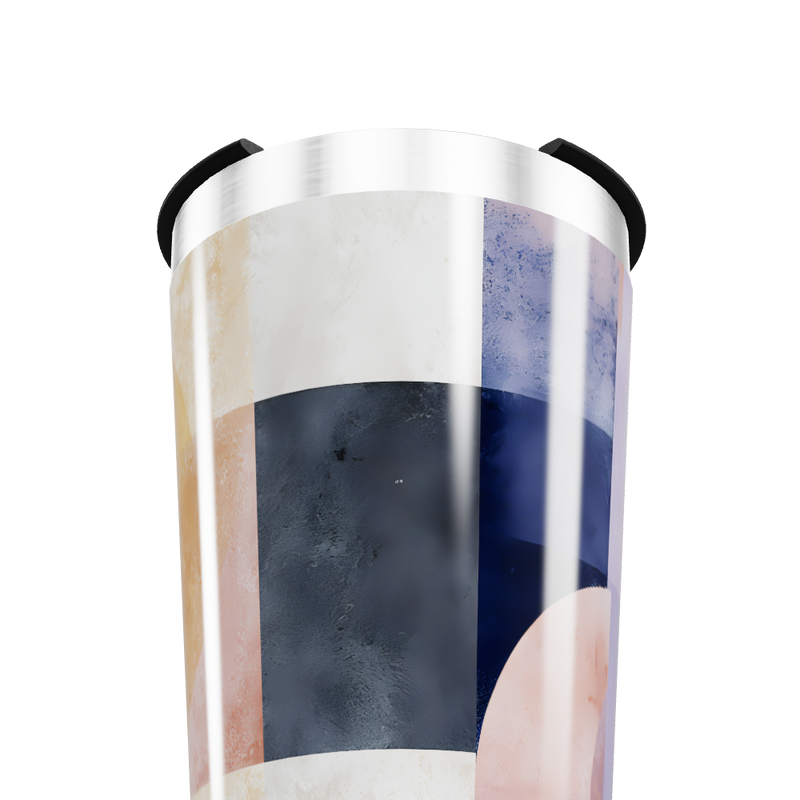 Copo Térmico - Estampa Geométrica Colorida