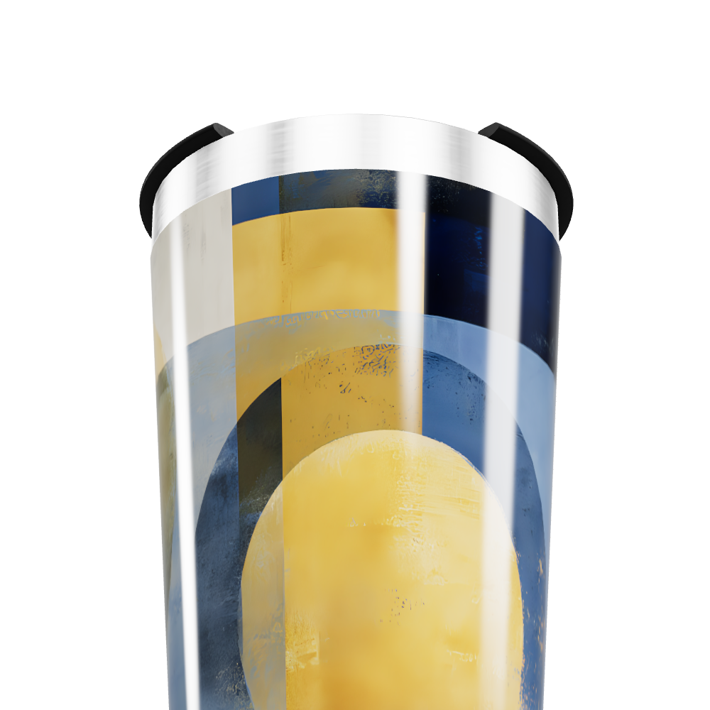 Copo Térmico - Estampa Geométrica Colorida