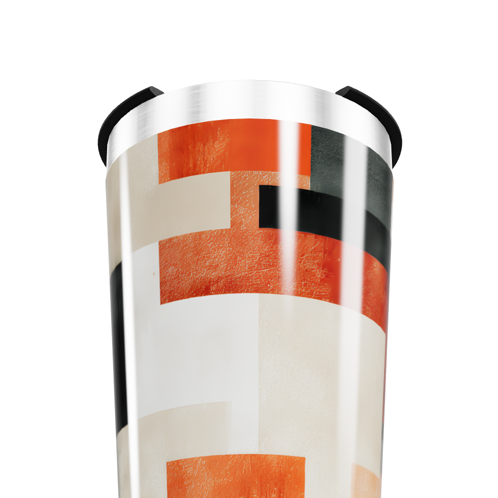 Copo Térmico - Estampa Geométrica Colorida