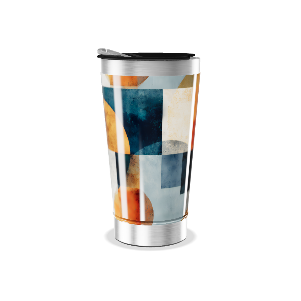 Copo Térmico - Estampado Colorido Aço Inox