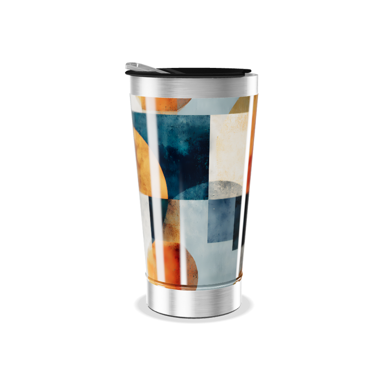 Copo Térmico - Estampado Colorido Aço Inox