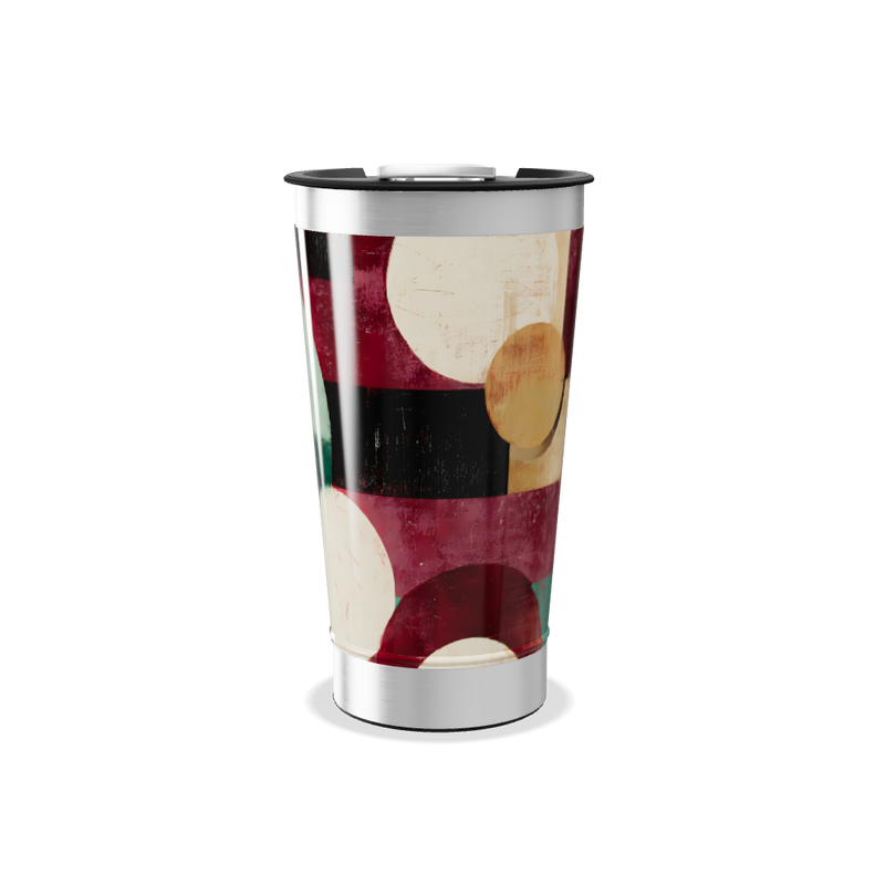 Copo Térmico - Estampa Geométrica Colorida