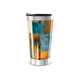 Copo Térmico - Estampa Abstrata Colorida