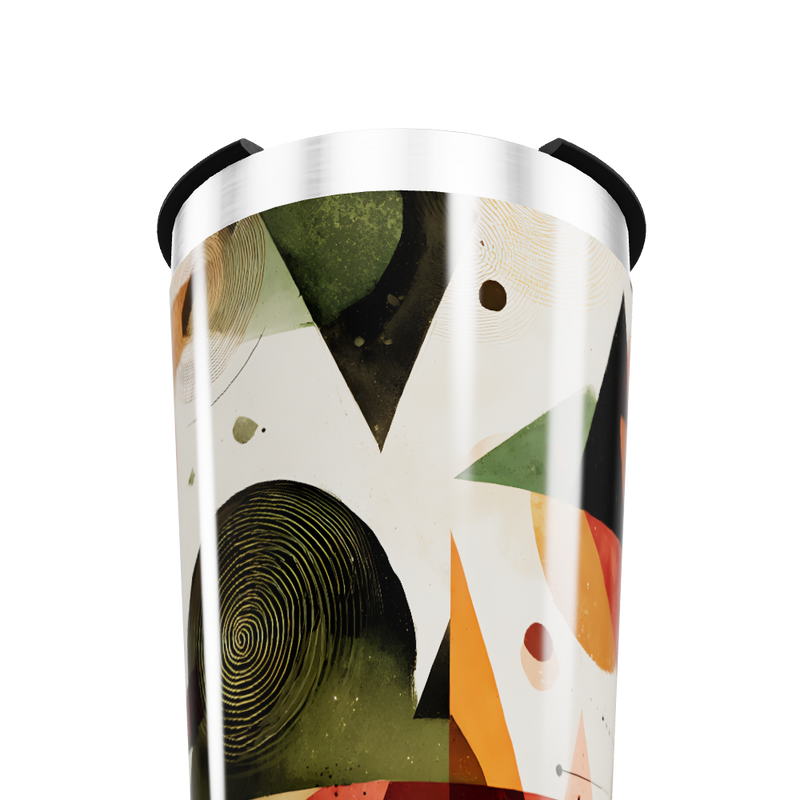 Copo Térmico - Estampa Geométrica Colorida