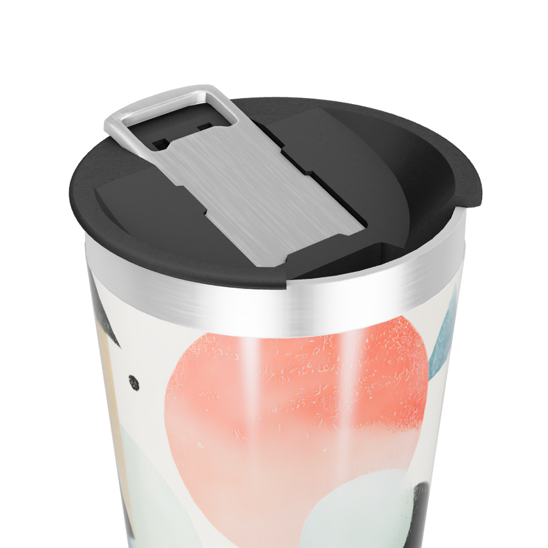 Copo Térmico - Estampa Geométrica Colorida