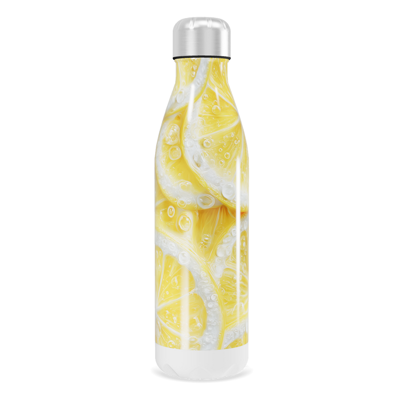 Garrafa Inox - Estampa Limão 500ml