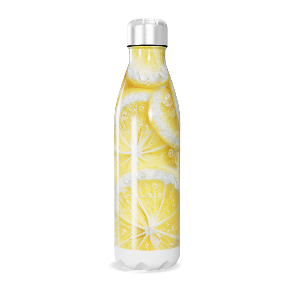 Garrafa Inox - Estampa Limão 500ml