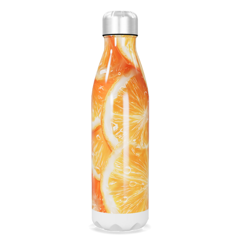 Garrafa Inox - Estampa Frutas Cítricas
