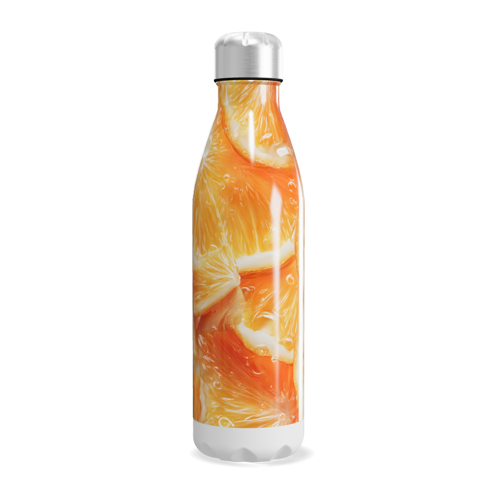 Garrafa Inox - Estampa Frutas Cítricas