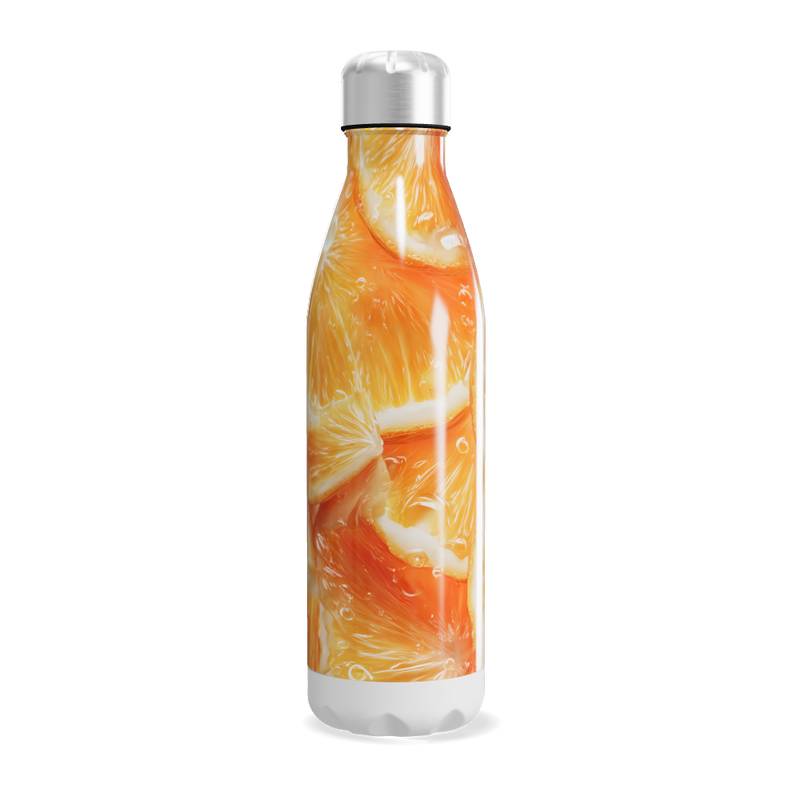 Garrafa Inox - Estampa Frutas Cítricas