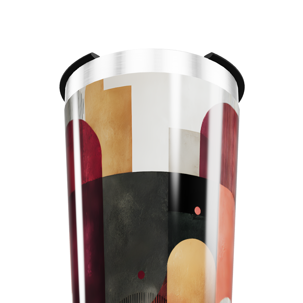 Copo Térmico - Estampa Geométrica Colorida