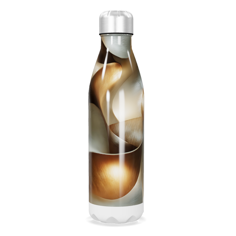 Garrafa Inox Estampa Abstrata Multicolorida