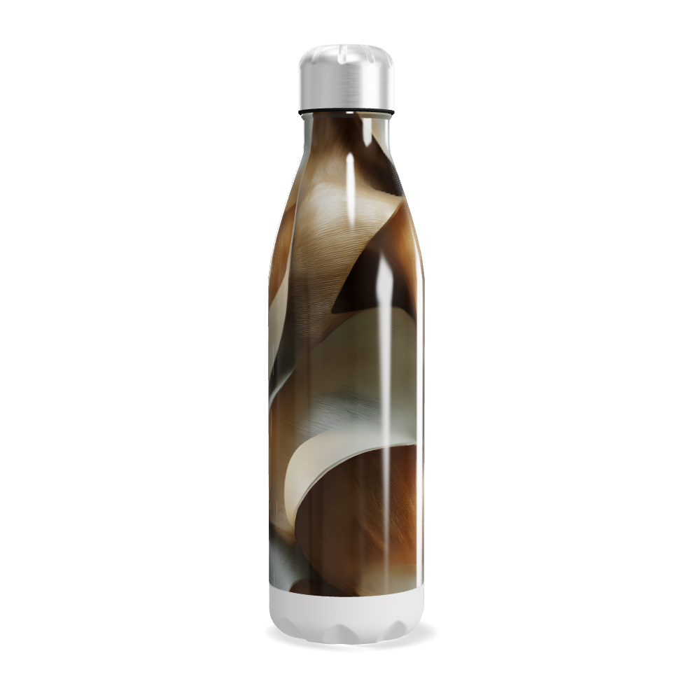 Garrafa Inox Estampa Abstrata Multicolorida