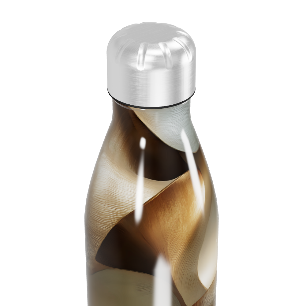 Garrafa Inox Estampa Abstrata Multicolorida