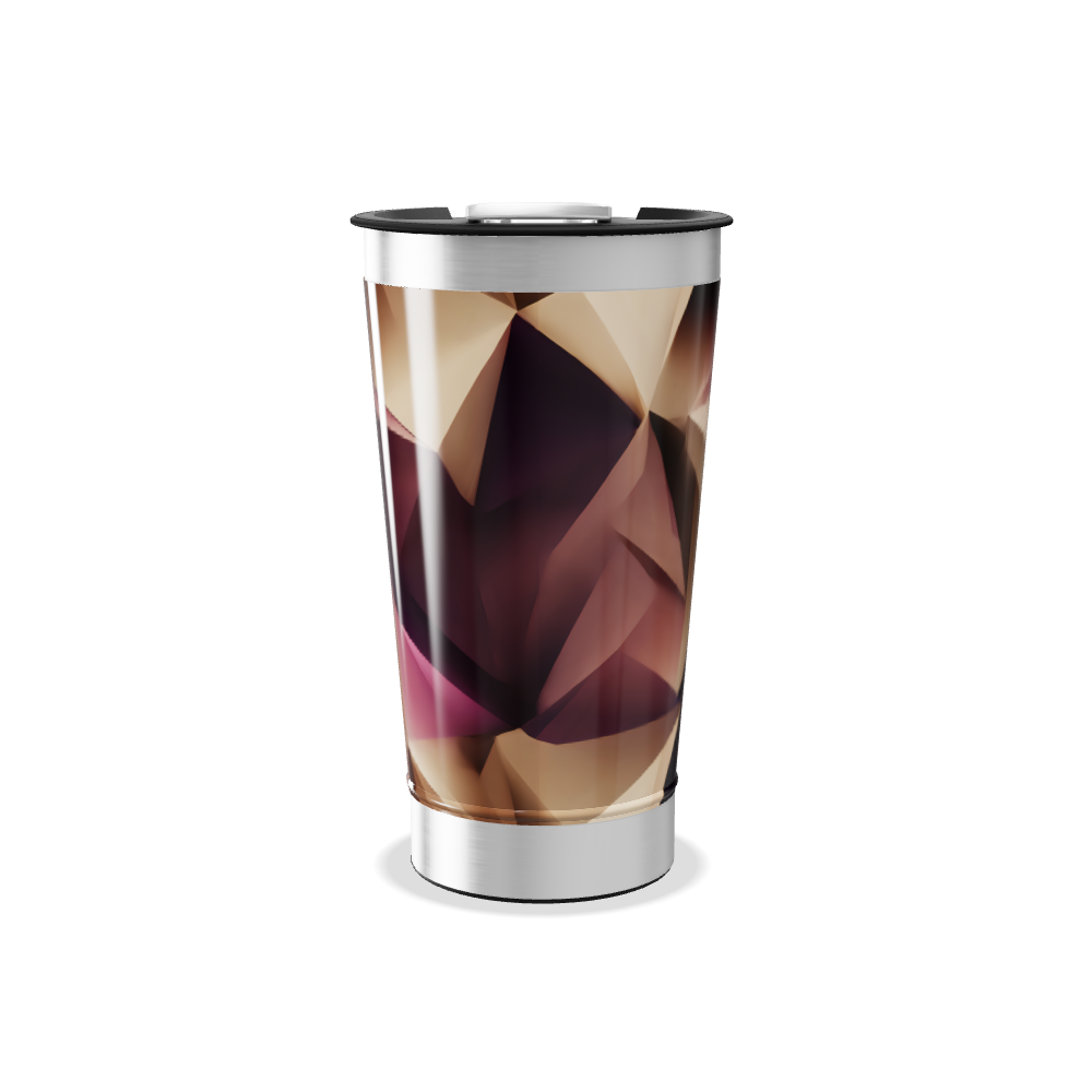 Copo Térmico - Estampa Geométrica Colorida