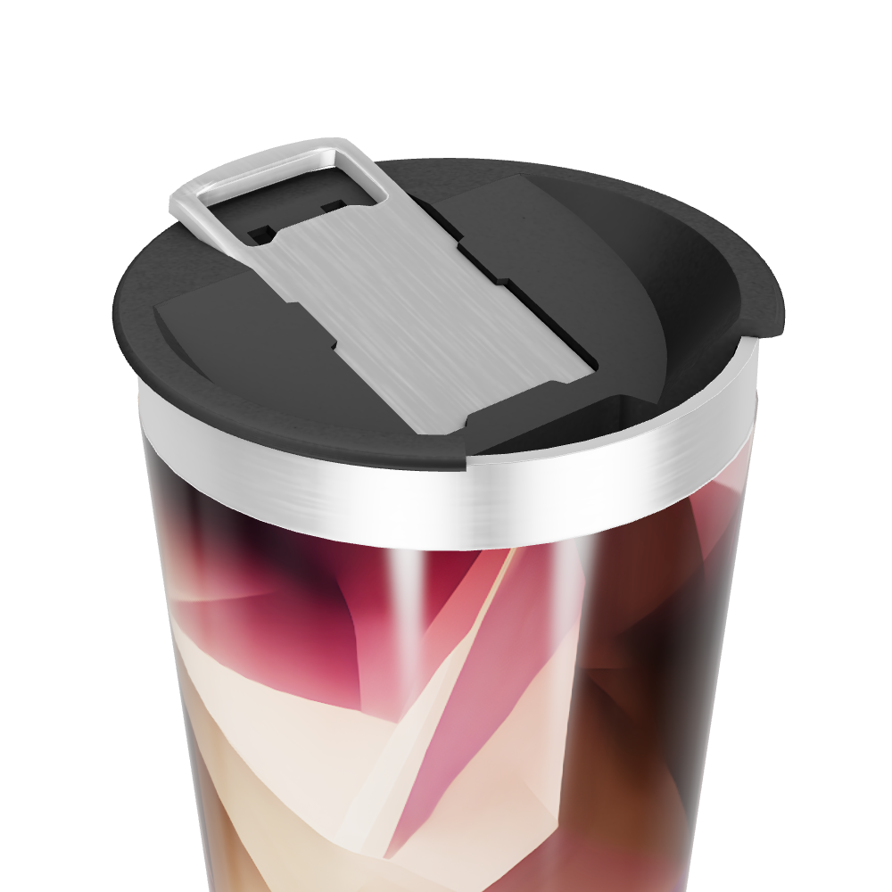 Copo Térmico - Estampa Geométrica Colorida