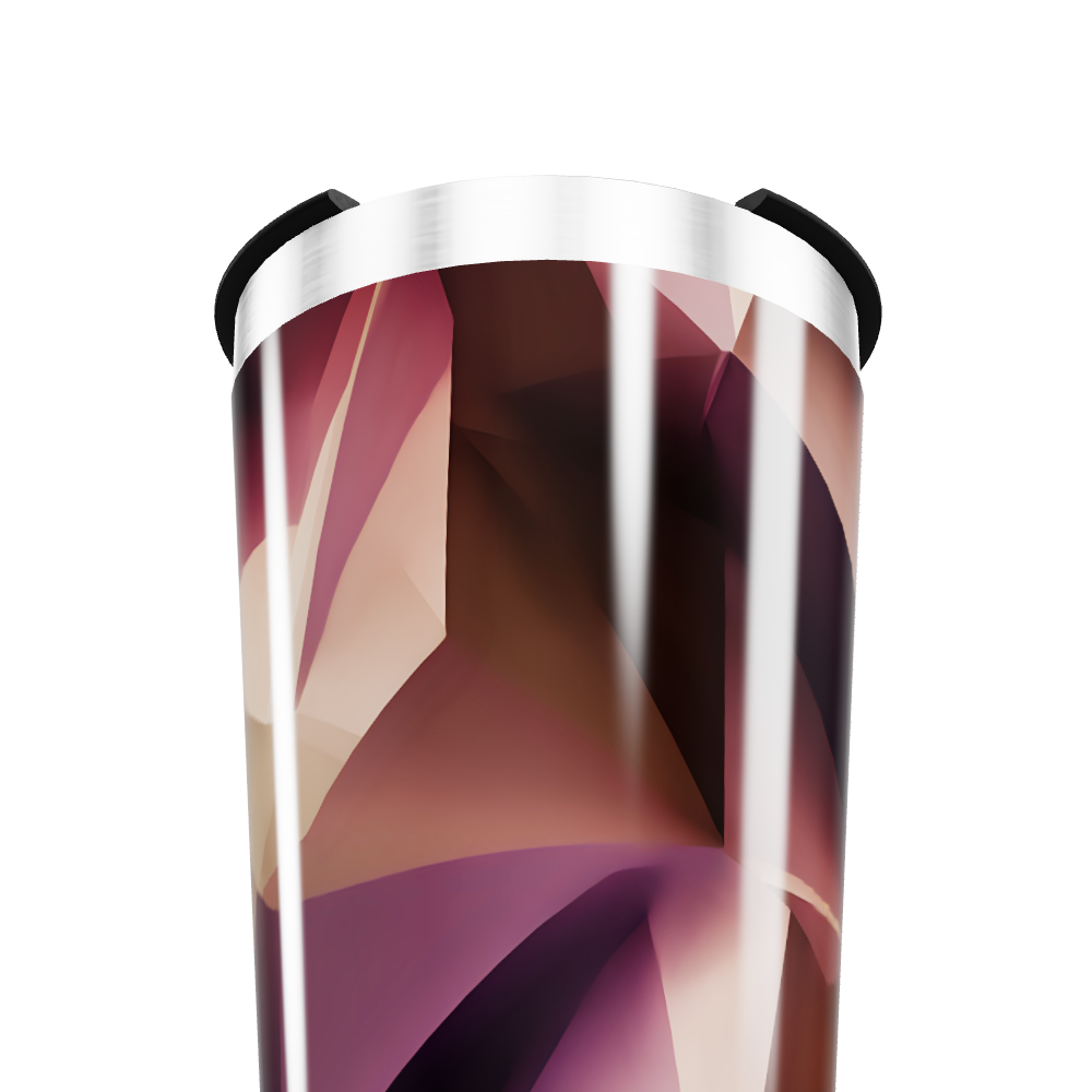 Copo Térmico - Estampa Geométrica Colorida