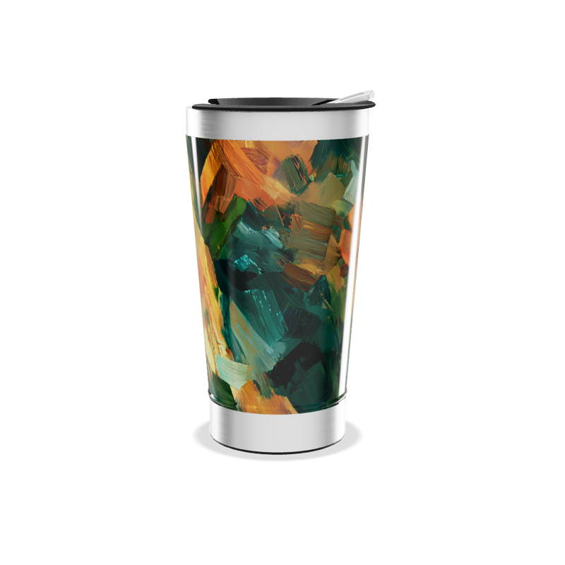 Copo Térmico - Abstrato Multicolorido