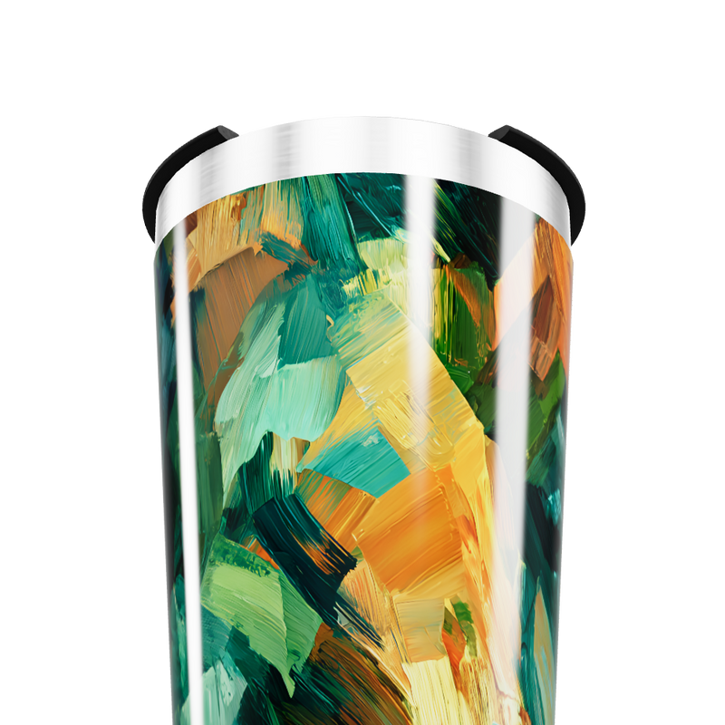 Copo Térmico - Abstrato Multicolorido