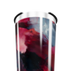 Copo Térmico - Abstrato Vermelho e Preto