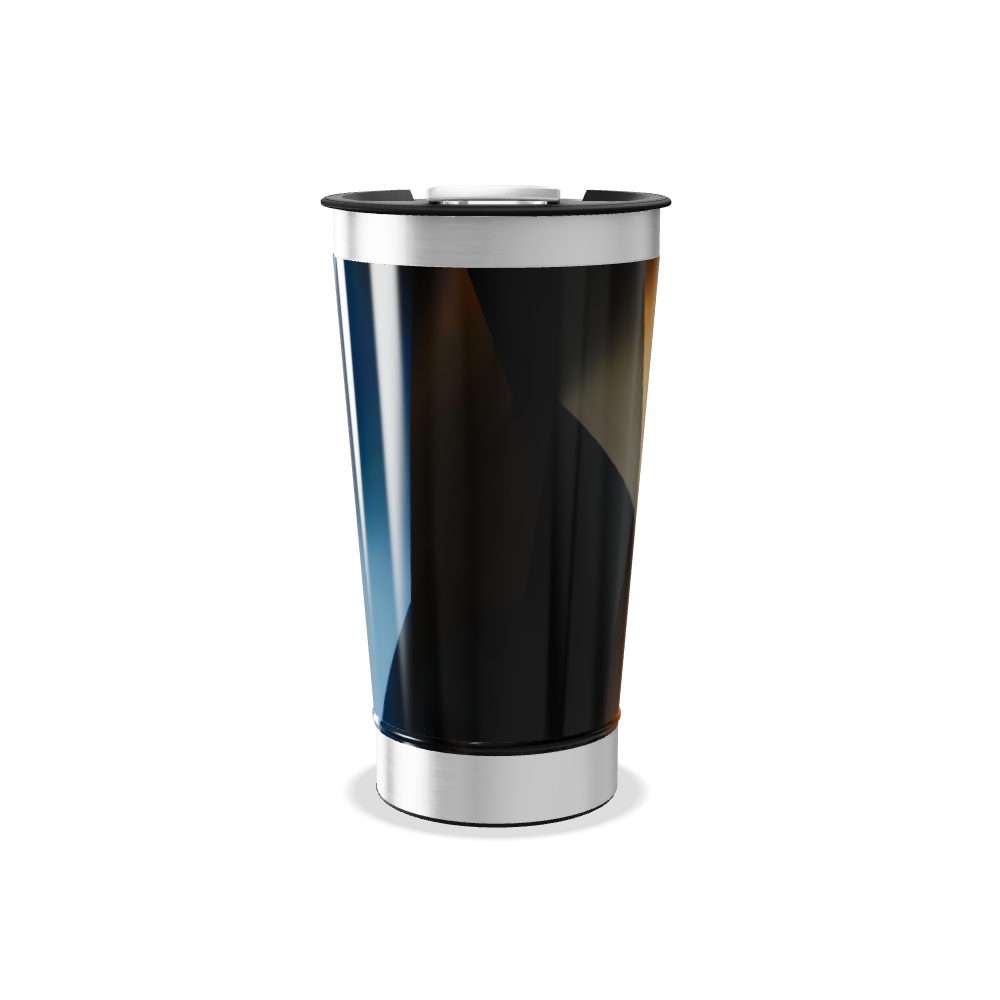 Copo Térmico - Estampa Geométrica Colorida