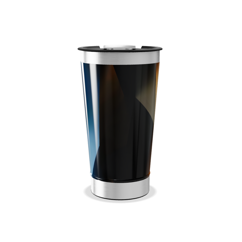 Copo Térmico - Estampa Geométrica Colorida