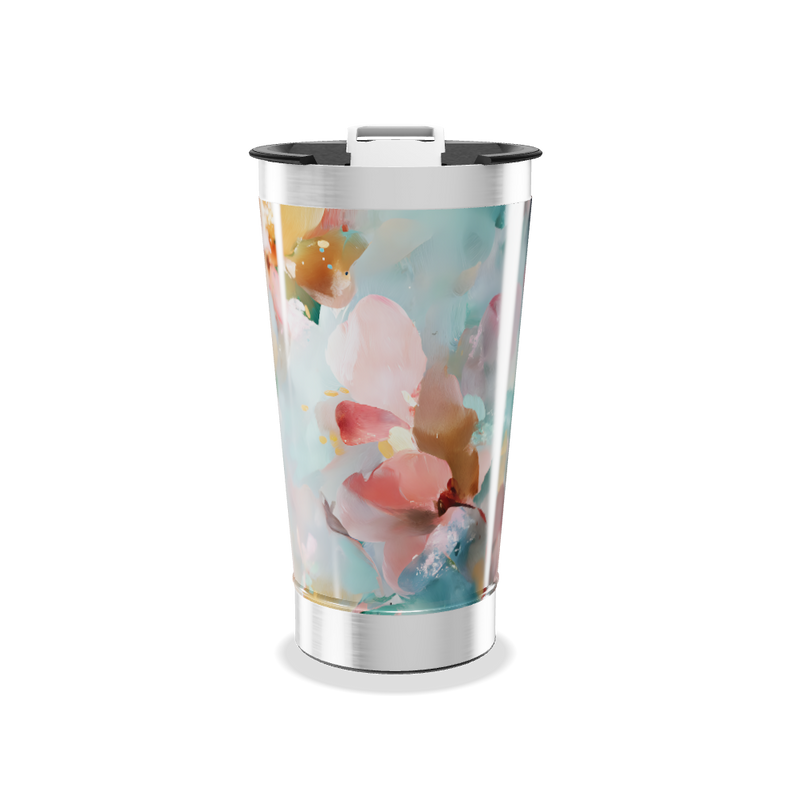 Copo Térmico - Floral Colorido
