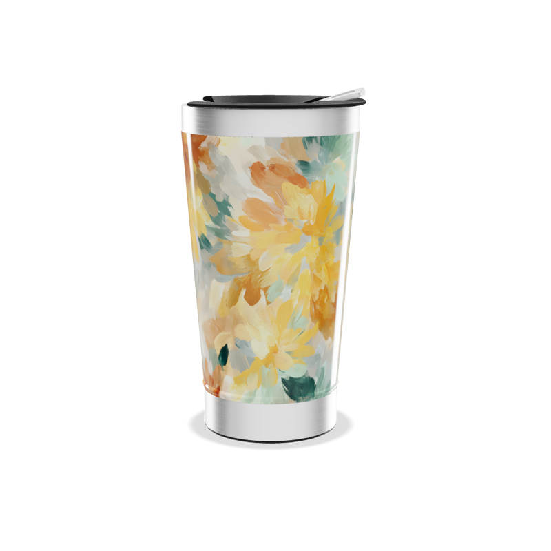 Copo Térmico - Floral Colorido