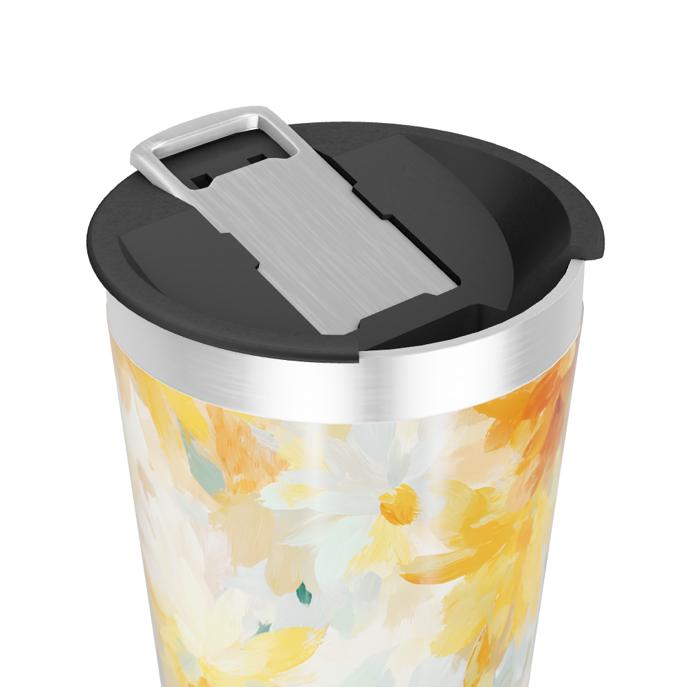 Copo Térmico - Floral Colorido