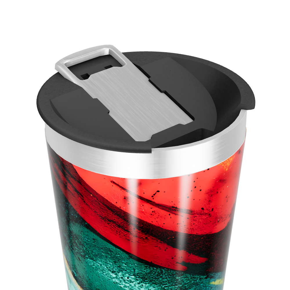 Copo Térmico - Estampa Colorida Aço Inox