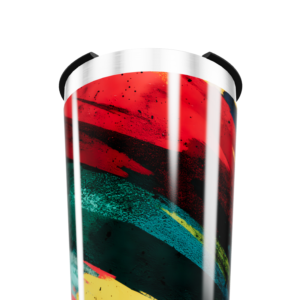 Copo Térmico - Estampa Colorida Aço Inox